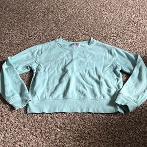 Athletic Works Light Green Sweatshirt